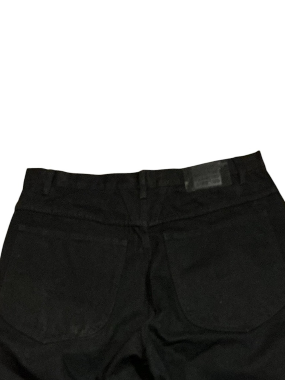 Vintage Marithe Francois Girbaud Men Black Denim Shorts - Picture 6 of 11